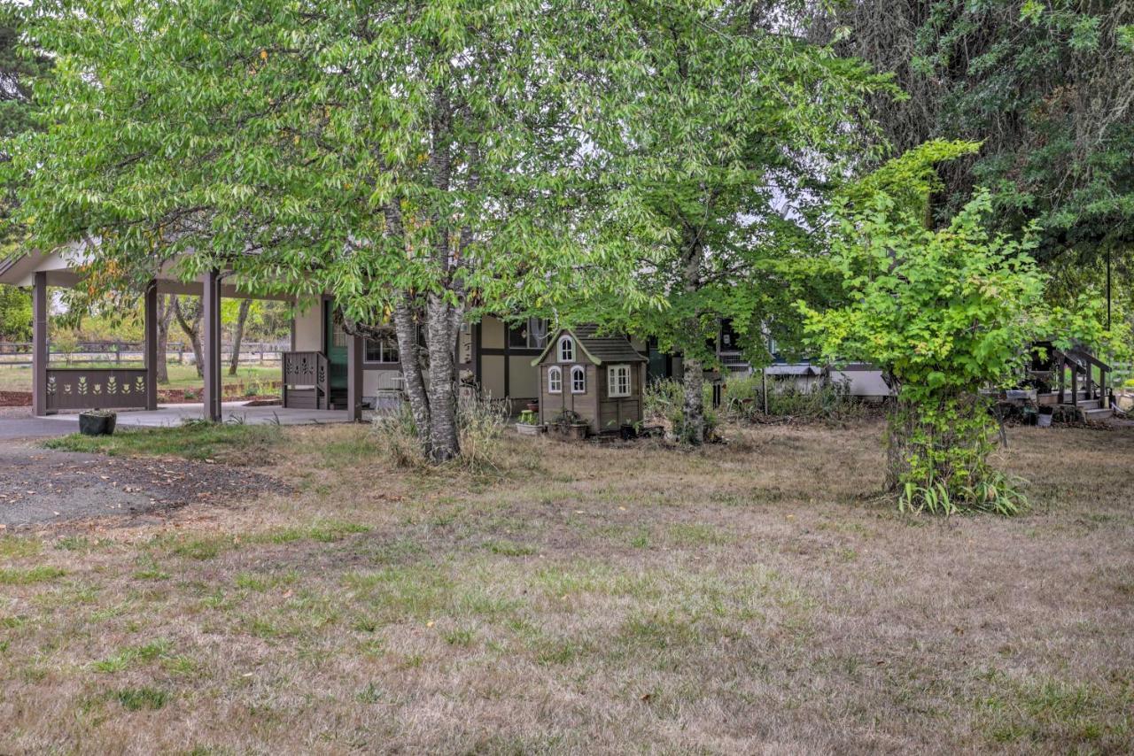 Cozy Cottage On Flower Farm With Baker Creek Views! McMinnville Exterior foto